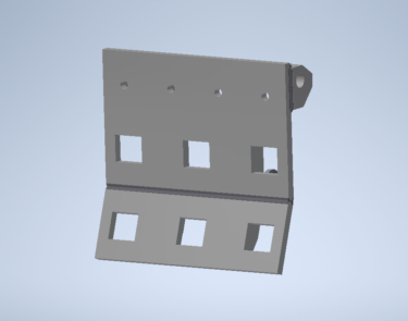 Vorderes Prallwerkgestell passend für Hazemag APK 20