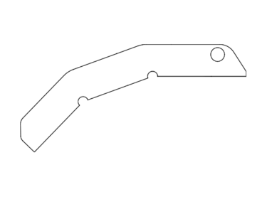 Vorderes Prallwerkgestell passend für SHB 14/100