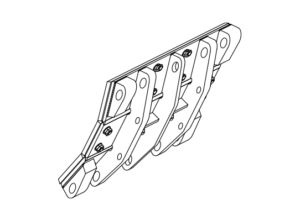 Prallwerk komplett passend für Böhringer RC 10