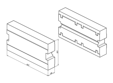 Schlagleiste passend für thyssenkrupp 125/125