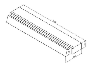 Schlagleiste passend für O&K 125/125