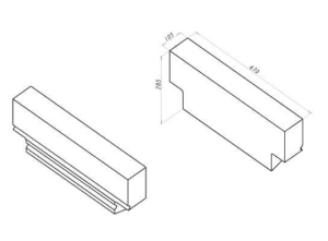 Schlagleiste passend für O&K APP 1013