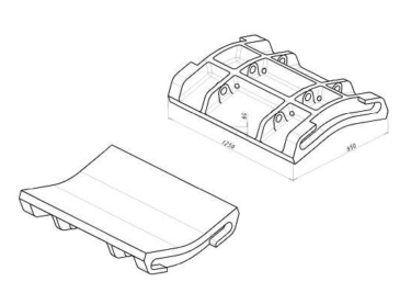 Prallwand passend für O&K 100/125