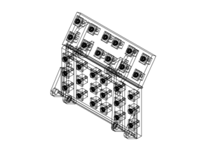 Prallwerkgestell passend für Hazemag APK 50