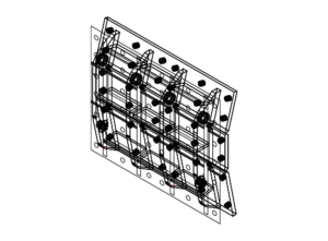 Prallwerkgestell passend für Kleemann SHB12
