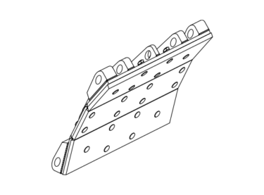 Vorderes Prallwerk passend für Böhringer RC 12