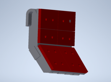 Vorderes Prallwerk passend für O&K 125/125
